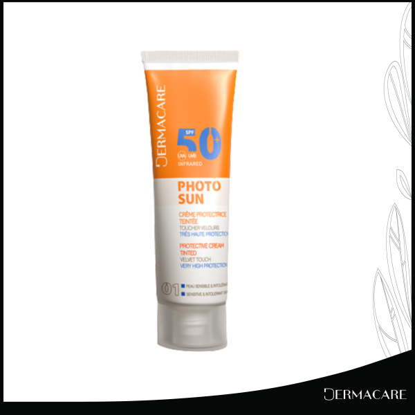 DERMACARE PHOTOSUN CRÈME Teinté PROTECTRICE PNS 01 SPF50+