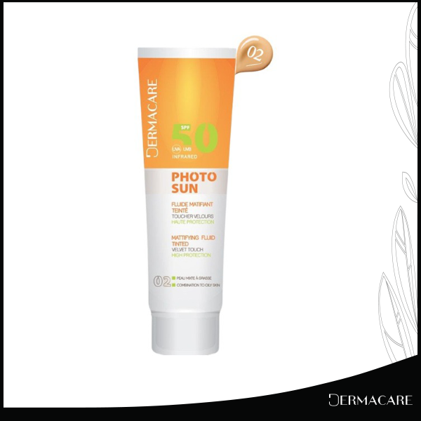 DERMACARE PHOTOSUN TEINTE PMG 02 SPF50 50ML