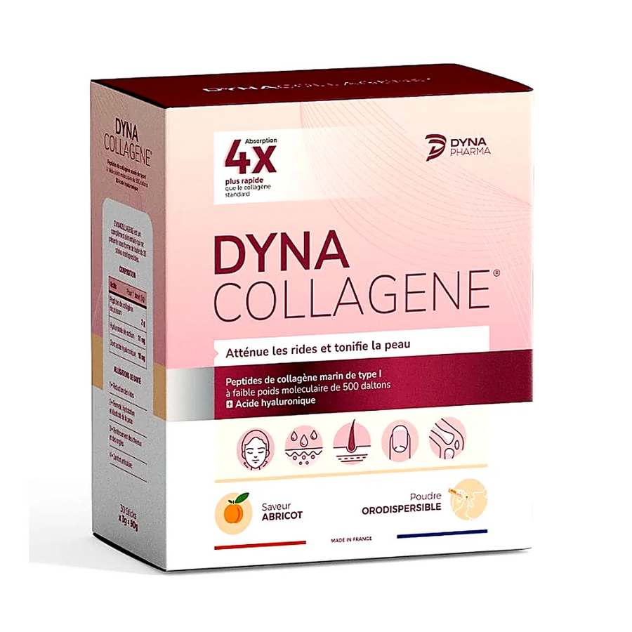 DYNA - COLLAGENE SAVEUR ABRICOT 30 STICKS