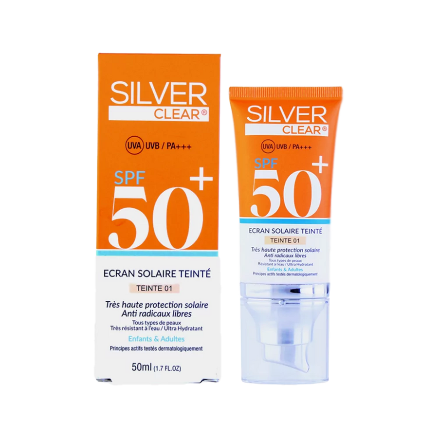SILVER CLEAR  écran solaire Teinté