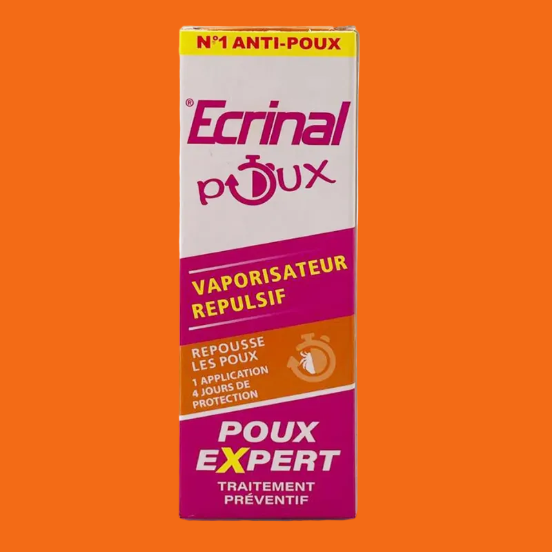 ECRINAL VAPORISATEUR REPULSIF ANTI POUX 75ML