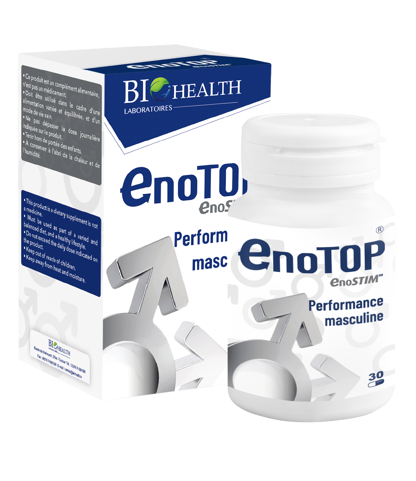 ENOTOP 30 GELULES BIOHEALTH