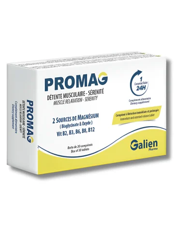 GALIEN PHARMA - PROMAG 30 COMPRIMES - LikEnti