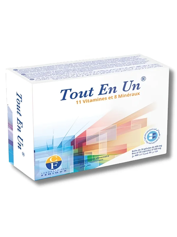 GALIEN PHARMA - TOUT EN UN 11 VITAMINES 8 MINERAUX 30 GELULES - LikEnti