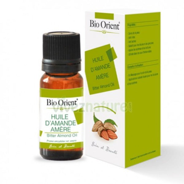HUILE VÉGÉTALE D'AMANDE AMÈRE, 10ML - BIO ORIENT