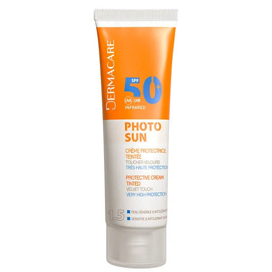 DERMACARE PHOTOSUN CRÈME Teinté PROTECTRICE PNS 01 SPF50+ - LikEnti
