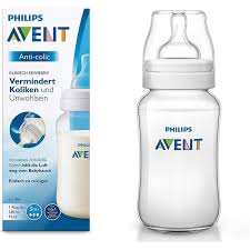 AVENT BIB NATURAL ANTI-COLIC 3M+ 330ML