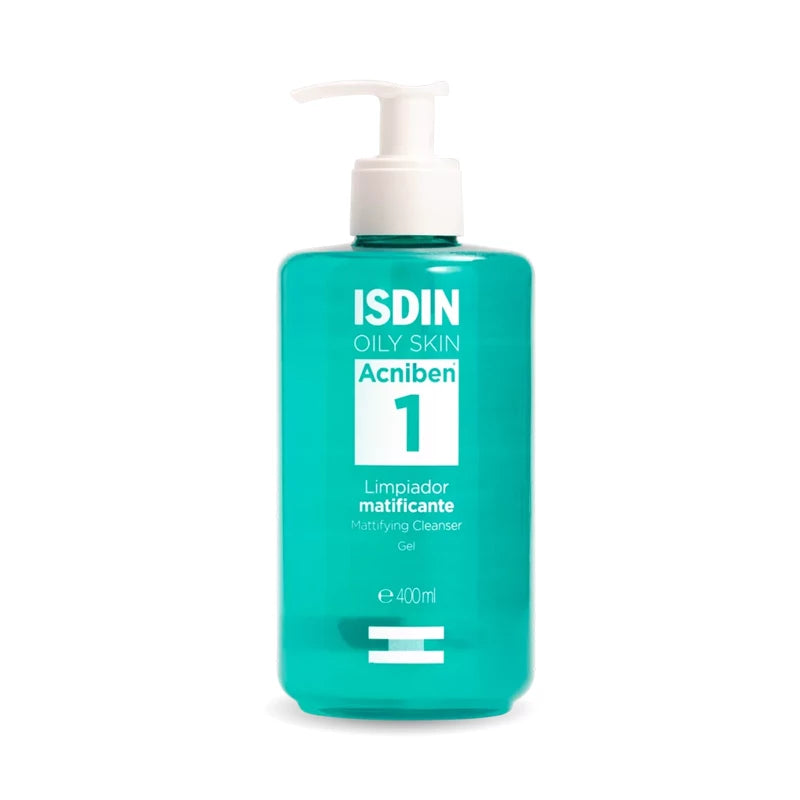 ISDIN ACNIBEN GEL NETTOYANT MATIFIANT 400 ML