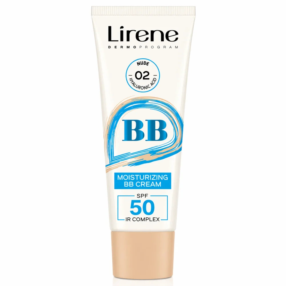 LIRENE BB SPF50, 02 moisturizing Cream,  (30 ml)