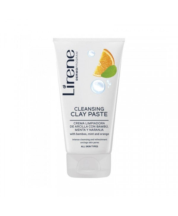 LIRENE Gel Nettoyant Argile Blanche 150ML Eclaircissant