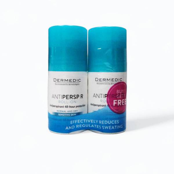 DERMEDIC ROLL ON ANTI-TRANSPIRANT LOT DE 2