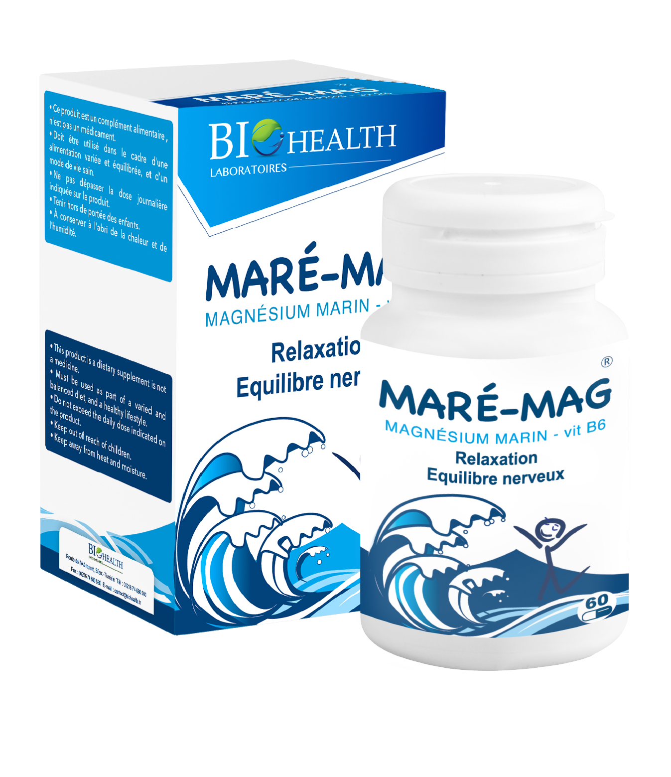 MARÉ-MAG 60 gélules