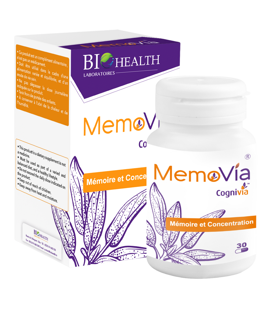 BIO HEALTH MEMOVIA 30 GELULES