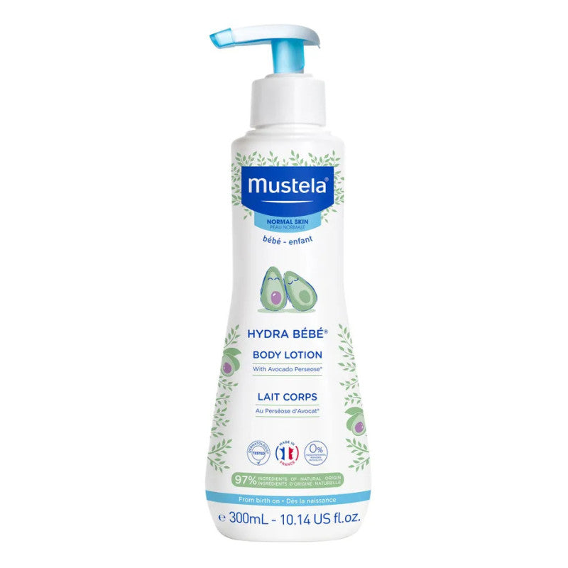 Mustela Lait Corps Hydra Bébé à l'Avocat 300ML