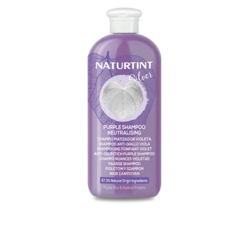 NATURTINT Shampooing Silver Teinté Violet,330ml