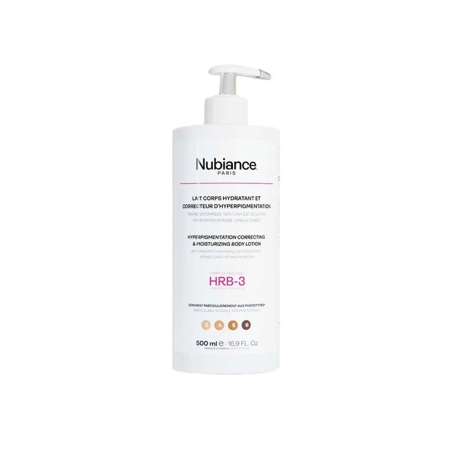 NUBIANCE LAIT CORPS HYDRATANT CORRECTEUR D'HYPERPIGMENTATION - 500ML