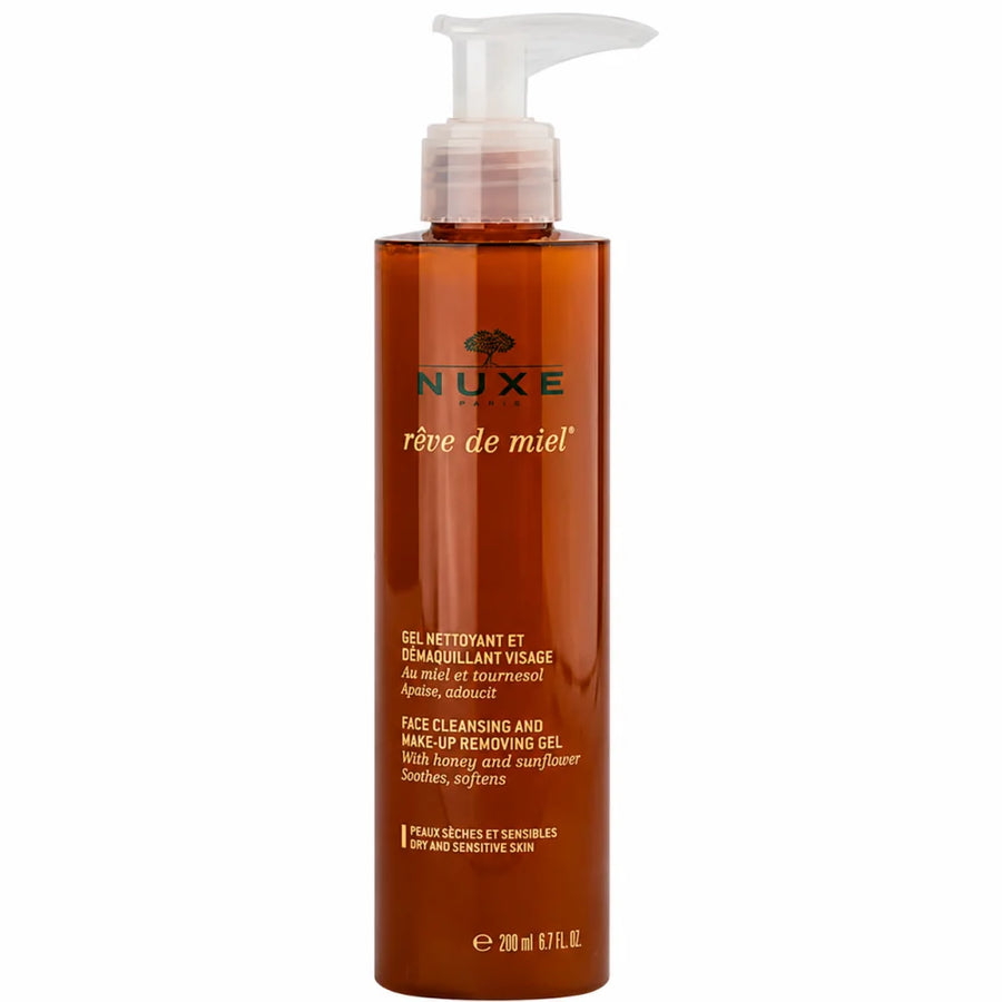 NUXE REVE DE MIEL GEL NETTOYANT ET DEMAQUILLANT 200ML