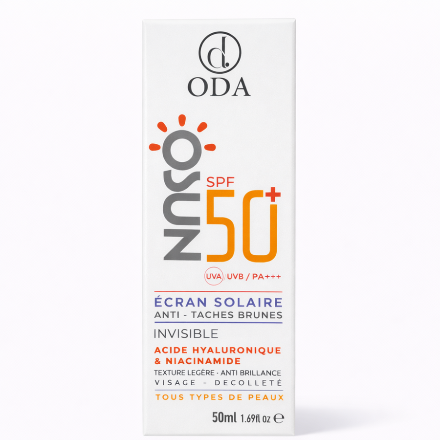 ODA ECRAN SOLAIRE ANTI TACHE  50SPF 50ML