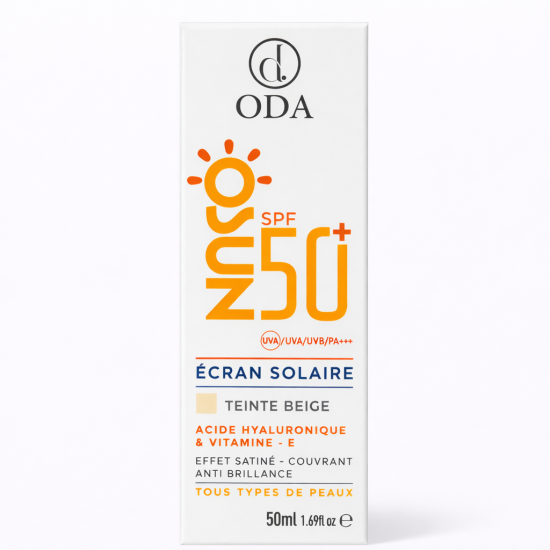 ODA ECRAN SOLAIRE TEINTE BEIGE 50SPF 50ML