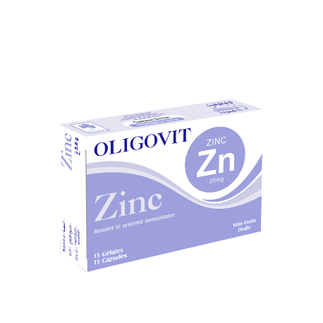 Oligovit zinc 15 gelules
