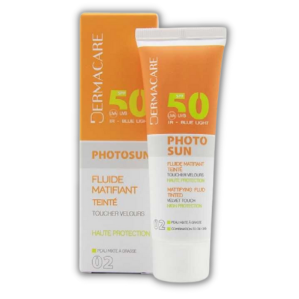 DERMACARE PHOTOSUN TEINTE PMG 02 SPF50 50ML