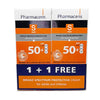 PHARMACERIS pack S spectrum-protect creme haute protection SPF50+ 50ml*2