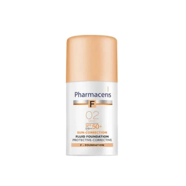 PHARMACERIS F FOND DE TEINT SPF 50+ (02 SAND) 30ML