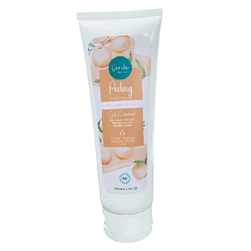 Verde peeling visage peche peaux normales a mixtes 200ml