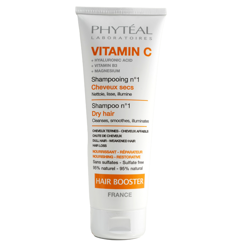 PHYTEAL VITAMINE C SHAMPOOING BOOSTER N°1 CHEVEUX SECS 250 ML