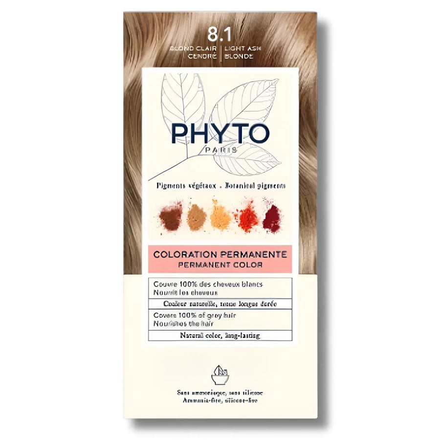 PHYTO PHYTOCOLOR BLOND CLAIR CENDRE 8.1