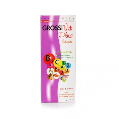 VITAL PHYTOTHERA GROSSIVIT PLUS VITAMINE SUSPENSION 150ML