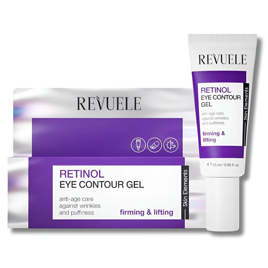 REVUELE - GEL CONTOUR DES YEUX RÉTINOL HYDRATANT ANTI-RIDES ET ANTI-CERNES 25 ML