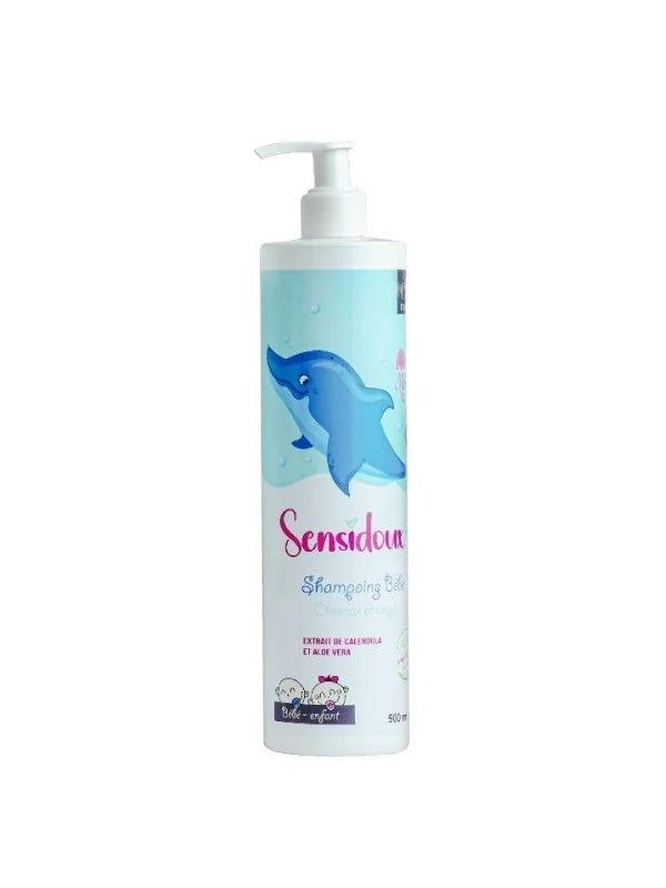 SENSIDOUX SHAMPOOING CORPS & CHEVEUX 500 ML - LikEnti