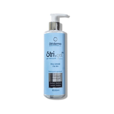 STRIDERMA STRI GEL NETTOYANT PEAU GRASSE 250ML - LikEnti