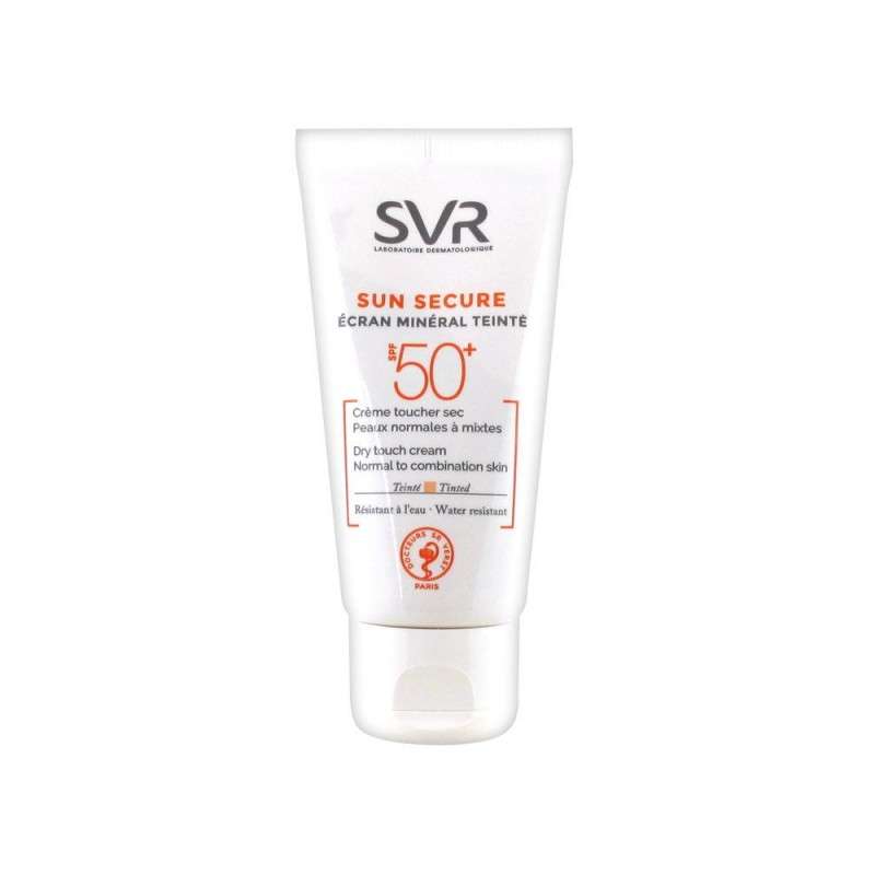 SVR SUN SECURE ÉCRAN MINÉRAL TEINTÉ - Peau normale à mixte