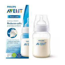 PHILIPS AVENT - BIBERON ANTI COLIC +1MOIS EN PLASTIQUE PP 260ML