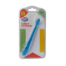 BABY PUR CUILLERE EN SILICONE 4M+