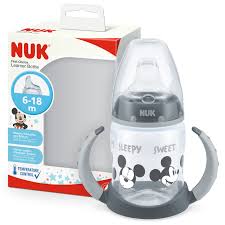 NUK Tasse Mickey Mouse First Choice Rouge 6-18 Mois 150ml - LikEnti