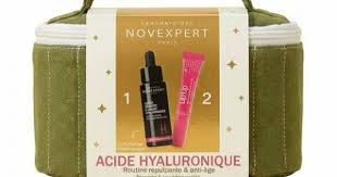 NOVEXPERT COFFRET SÉRUM BOOSTER À L'ACIDE HYALURONIQUE +LIP UP SOIN LEVRES REPULPANT OFFERT