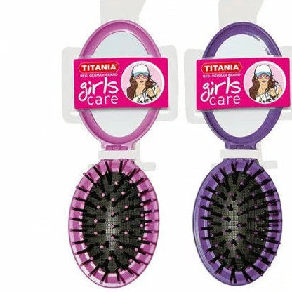 TITANIA Brosse Pliable + Miroir
