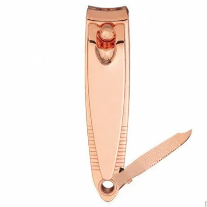 TITANIA COUPE ONGLES INOX ROSE DORE 5,3CM