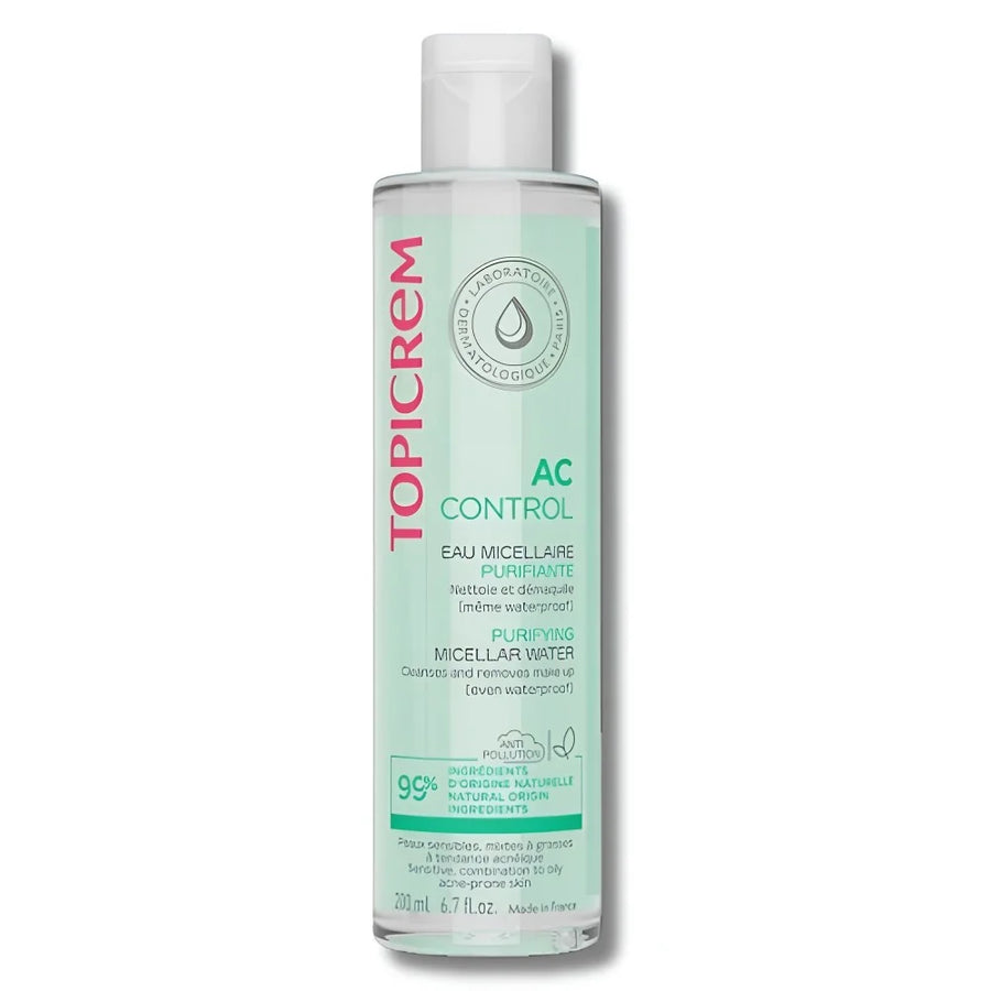 TOPICREM AC CONTROL - EAU MICELLAIRE PURIFIANTE 200ML