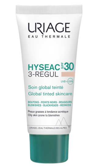 URIAGE HYSEAC 3 REGUL SOIN GLOBAL TEINTE SPF30 40ML