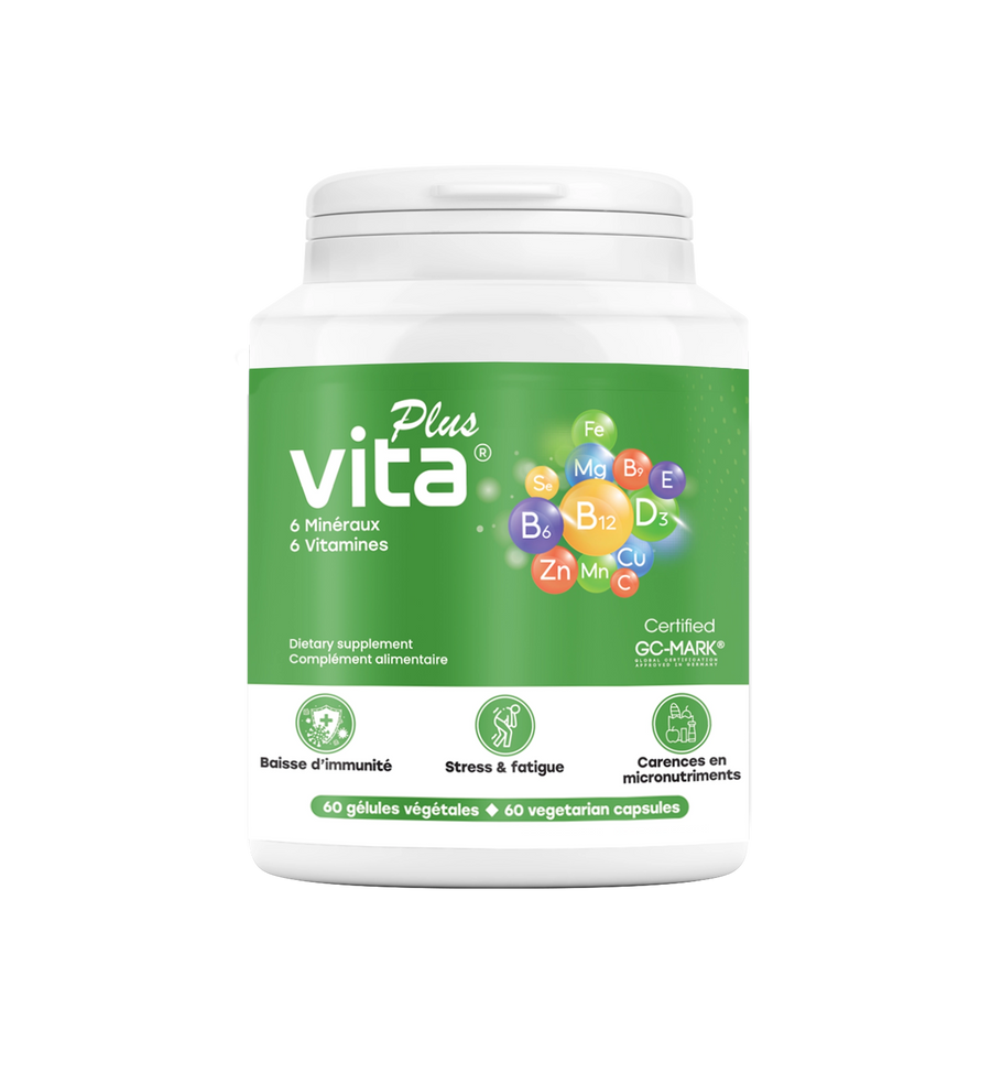 Vita Plus 12 Vitamines 60 gélules