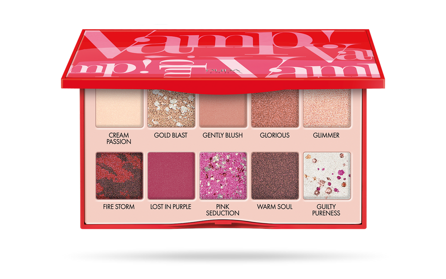 Pupa Vampi Red palette  parfumé