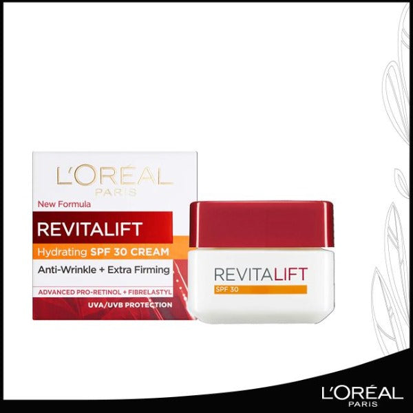 L'Oreal Paris Revitalift Day Cream SPF30 50ml - Anti-wrinkle + Extra Firming - LikEnti