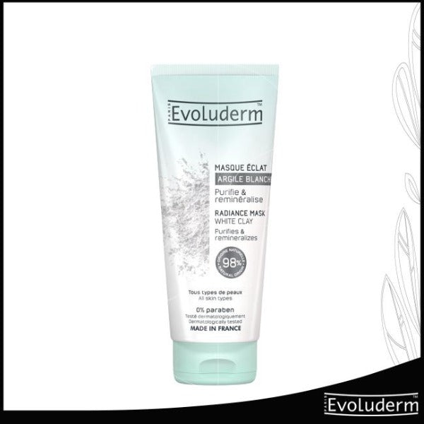 Masque Éclat à l'Argile Blanche Evoluderm