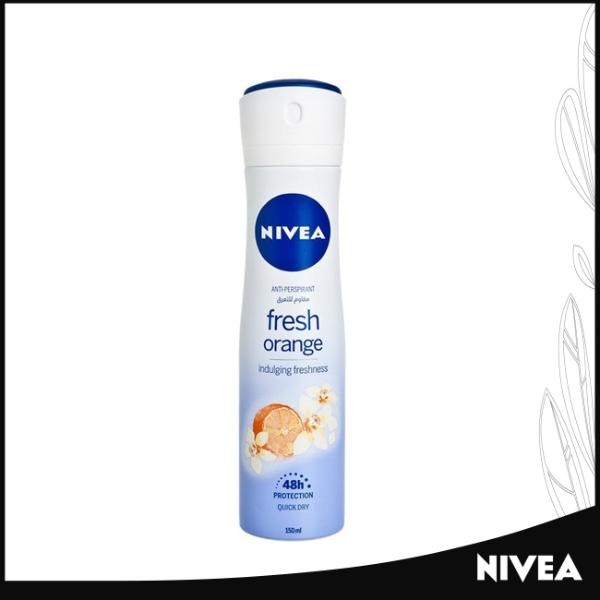 NIVEA DEODORANT SPRAY FRESH ORANGE 150ML