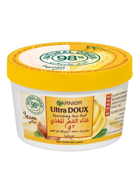 Garnier Ultra Doux Banane nourrissante 3-en-1 Hair Food