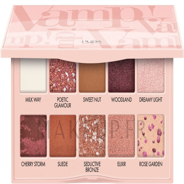 Pupa Vampi Pink palette  parfumé